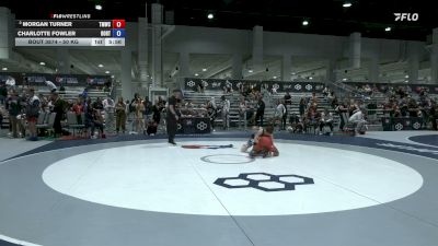 50 kg Cons. Quarters - Morgan Turner, Titan Mercury Wrestling Club vs Charlotte Fowler, Boilermaker RTC