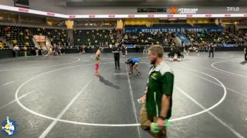 125 lbs Cons. Round 3 - Allison Asante, Wahlert Catholic vs Payton Charles, Basehor-Linwood HS