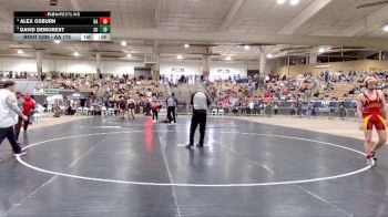 AA 175 lbs Cons. Round 3 - David Demorest, Summit High School vs Alex Osburn, Ravenwood High School