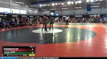 132 lbs Round 5 (6 Team) - Ethan Jones, Tiger Elite vs Kyeonghun Han, Alabama Elite Gold