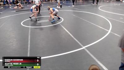 132 lbs Round 5 - Scottie Meier Jr, Lincoln East vs Kaedun Goodman, Kearney