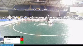 125 lbs Quarterfinal - William Moran, NWWC vs Levi Dubow, Wrestling Club Tacoma Slam