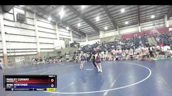 105 lbs Round 2 (3 Team) - Emri Mortimer, Utah 1 vs Paisley Conway, Oregon