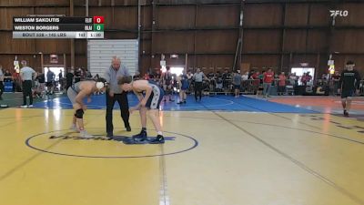 145 lbs Consi Of 4 - William Sakoutis, Elite Wrestling vs Weston Borgers, Blair Academy