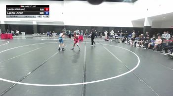 100 lbs David Serrano, Florida vs Aaron Lopez, California Gold