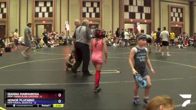 58 lbs Round 3 (6 Team) - Honor Pluchino, MGW-Radical Skadattle vs Gianna Marmarosa, MGW- Cherry Blade Lemonade