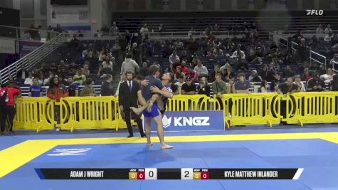 Adam J Wright vs Kyle Matthew Inlander 2025 Pan IBJJF Jiu-Jitsu No-Gi Championship