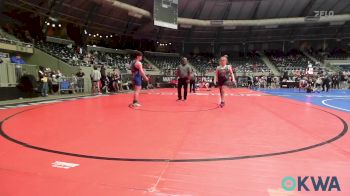 Consi Of 8 #2 - Emma Bomboy, Coweta Tiger Wrestling vs Cooper Kennedy, Vinita Kids Wrestling