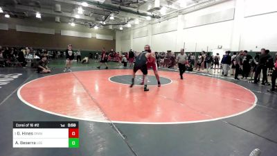 220 lbs Consi Of 16 #2 - Gavin Hines, Orange Lutheran vs Anthony Beserra, Los Osos