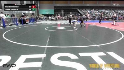95 lbs Consi Of 8 #2 - Kalinda Flores, Othello Wrestling Club vs Quinn Johnson, Independent