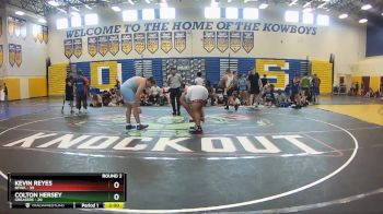 285 lbs Round 2 (8 Team) - Colton Hersey, Greasers vs KEVIN REYES, NFWA