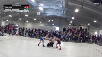 32 lbs Cons. Round 1 - Merrick Schneider, Team Agoge Wrestling Inc vs Sam Frey, Boone Central