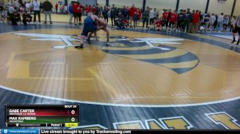 197 lbs Round 1 - Gabe Carter, Wisconsin-La Crosse vs Max Ramberg, Augustana