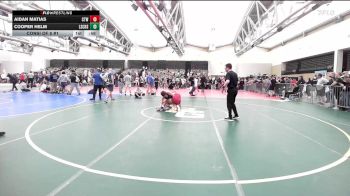 122-H lbs Consi Of 8 #1 - Aidan Matias, Cordoba Trained vs Cooper Helm, La Salle College HS
