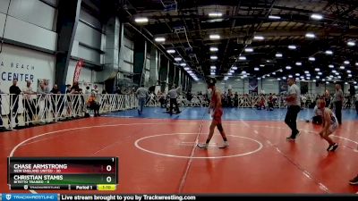 100 lbs Rd# 6- 9:00am Saturday Final Pool - Chase Armstrong, New England United vs Christian Stamis, Bitetto Trained