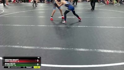 92 lbs Round 6 (8 Team) - Ryan Rojo, FL Scorpions vs Westin Bratt, Finger Lakes Elite