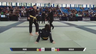 Nicolas vs Pedro Henrique 2026 FJJ Rio Carioca
