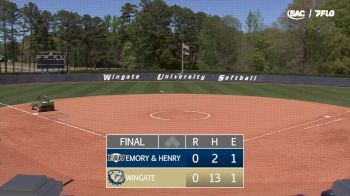 Replay: Emory & Henry vs Wingate - DH | Apr 6 @ 1 PM