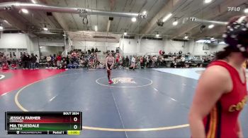 110 lbs Cons. Round 6 - Mia Truesdale, Chatfield vs Jessica Farmer, Coronado