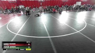53 lbs Quarterfinal - Parker Jenkins, Sarbacker Wrestling Academy vs Aaron Warner, Wisconsin