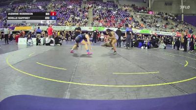 160 lbs Semis & 3rd Wb (16 Team) - Noelle Gaffney, Grand Valley State vs Jasmine Robinson, McKendree University