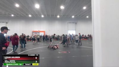 75 lbs Round 1 - Logan Ahlgren, C2X vs Will Smith, Carolina Reapers