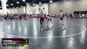 165 lbs Semis & Wb (16 Team) - Wyatt Anderson, SD Blue vs Cy Petersen, Capitian Nebraska (A Team)