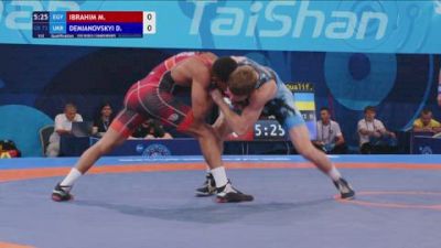 72 kg Qualif. - Mohamed Ibrahim, Egypt vs Dmytro Demianovskyi, Ukraine