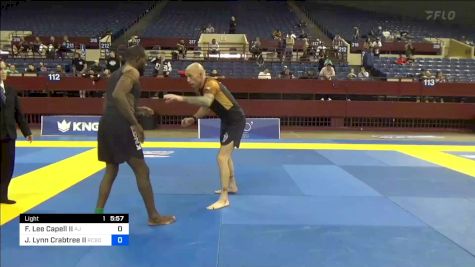 Frederick Lee Capell II vs Jeffrey Lynn Crabtree II 2024 Pan IBJJF Jiu-Jitsu No-Gi Championship