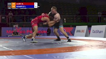 86 kg Quarterfinal - Mukhammed Aliiev, UKR vs Lars Schaefle, GER