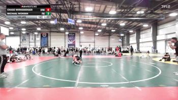 126 lbs Round Of 64 - Chase Wirnsberger, Buffalo Valley Black vs Michael Worsen, Freakztyle Wrecking Crew