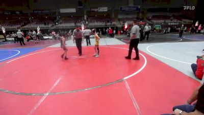 69 lbs 2nd Place - Trevor Jagger, Bald Eagle WC vs Ryder Robison, Black Fox Wrestling Academy