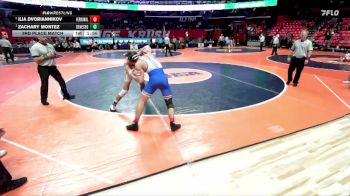 2A 165 lbs 3rd Place Match - Zachary Montez, Geneseo vs Ilia Dvoriannikov, Vernon Hills