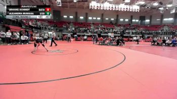 100 lbs Cons. Round 3 - Brooke Schmidt, Arlington Martin vs Alejandra Munguia, Northwest Eaton