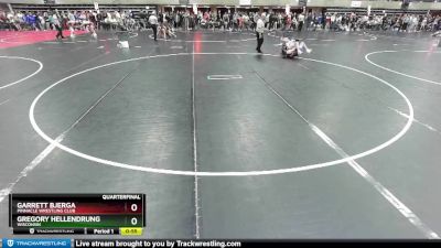 105 lbs Quarterfinal - Garrett Bjerga, Pinnacle Wrestling Club vs Gregory Hellendrung, Wisconsin