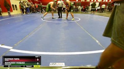 190 lbs Champ. Round 1 - Raymundo Vasquez, Monterey vs Gustavo Tapia, Alisal