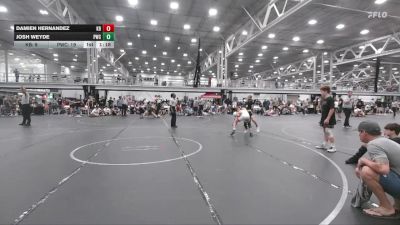 96 lbs Round 7 (10 Team) - Josh Weyde, Pride WC vs Damien Hernandez, Kraken Black