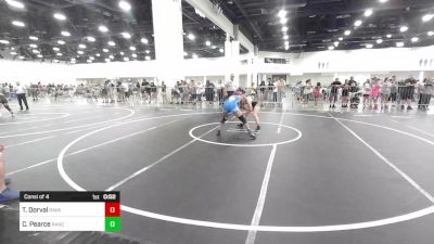 130 lbs Consi Of 4 - Taylor Dorval, Ravage WC vs Chloe Pearce, Rancho Bernardo WC