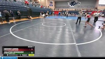 106 lbs Round 4 - Keagan Sieracki, Salado vs Blayne Taber, Shawnee