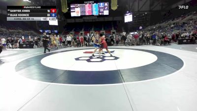 165 lbs Cons. Rd Of 16 - Sawyer Jones, VA vs Elias Koonce, CO