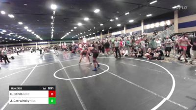 190 lbs Consi Of 16 #1 - Gerardo Banda, Dawg Pound vs Jaeden Czerwinsky, Nevada Elite WC