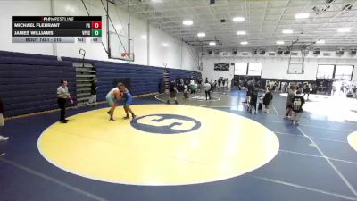 215 lbs Cons. Round 3 - James Williams, Villa Park High School vs Michael Fleurant, Petersons Grapplers