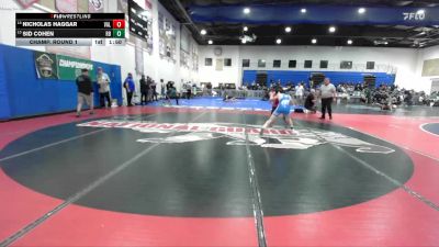 120 Boys Champ. Round 1 - Sid Cohen, Rancho Bernardo vs Nicholas Haggar, Valhalla