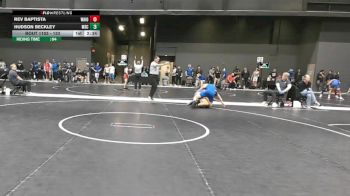 133 lbs Champ. Round 2 - Rev Baptista, Waldorf (Iowa) vs Hudson Beckley, Murray State