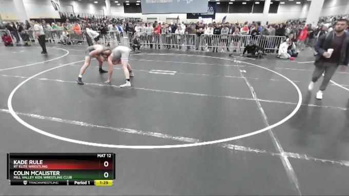 165 lbs Quarterfinal - Kade Rule, RT Elite Wrestling vs Colin McAlister ...