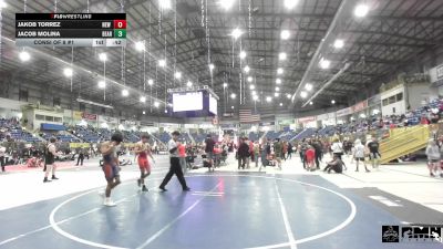 126 lbs Consi Of 8 #1 - Jakob Torrez, New Mexico Bad Boyz vs Jacob Molina, Bear Cave WC