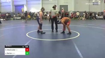 Rr Rnd 3 - Harvey Blackwater, Rez WC vs Jace Barton, Diamondville WC