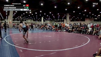 113 lbs Quarters & 3rd Wb (32 Team) - Connor Ayala, North DeSoto Red vs Jaxon Ferguson, The Factory Wrestling