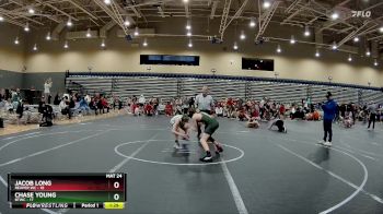 96 lbs Round 2 (8 Team) - Chase Young, BTWC vs Jacob Long, Reaper WC