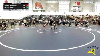 63 lbs 5th Place Match - Jaxon Sumeriski, LeRoy Wrestling Club vs Elijah Diaz, Club Not Listed